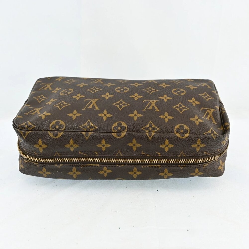 Authentic LOUIS VUITTON Trousse Toilette 28Monogram Cosmetic Pouch bsj245-121125 - Picture 5 of 15
